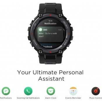 Amazfit Active Edge Smart Watch - Midnight Pulse