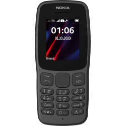 Nokia 106 Dual Sim - Black