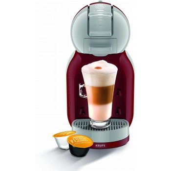 Nescafe Dolce Gusto Mini Me Coffee Machine - Arctic/Cherry Red
