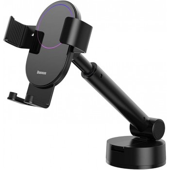 Baseus Simplism Gravity Car Mount Holder With Suction Base - Black