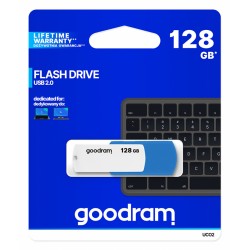 Goodram Pendrive 128GB 2.0 - Blue/White