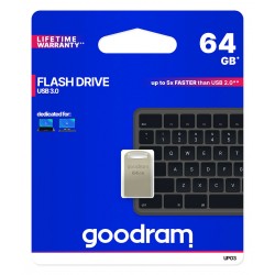 Goodram Mini Nano Pendrive 3.0 64GB - Silver