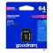 Goodram Micro SD Card + Adapter Memory Card 64 GB
