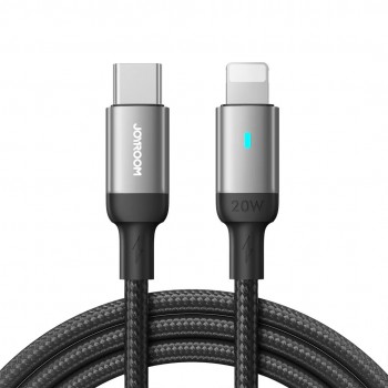 Joyroom (S-CL020A10) Extraordinary Series 20W Type-C to Lightning Fast Charging Data Cable 2M - Black