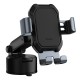 Baseus Tank Gravity Car Mount Holder With Suction Base Tarnish Black