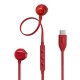 JBL Tune 305C (USB-C) Wired Earphones - Red