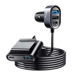 Joyroom (JR-CL05) 5 Multi-Port (2 PD + 3 QC3.0) Fast Car Charger