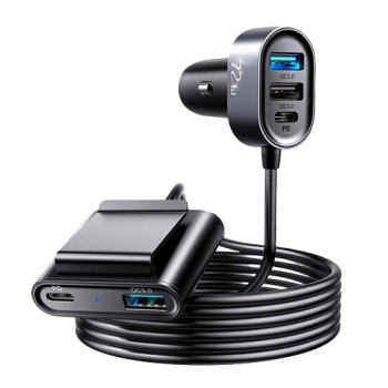 Joyroom (JR-CL05) 5 Multi-Port (2 PD + 3 QC3.0) Fast Car Charger