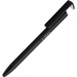 FIXED 3IN1 PEN WITH STYLUS AND STAND FIXED PEN, ANTIBACTERIAL SURFACE, BLACK