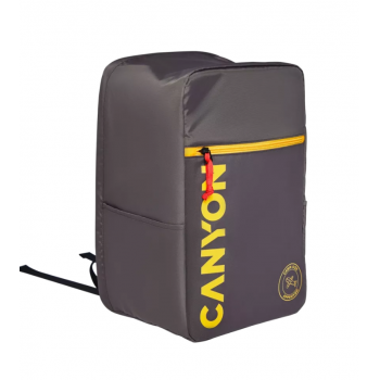 Canyon Carry-on backpack for low-cost airlines CSZ-02 - Gray/Yellow