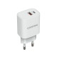Canyon Fast Charging PD & QC 3.0 Wall Adapter H-20-04 - White
