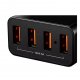 Canyon Powerful Technology Multi-USB Wall Charger, 5A H-06 - Black