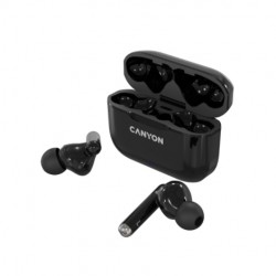 Canyon Classic-styled true wireless stereo headset TWS-3 - Black 