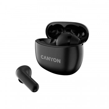 Canyon TWS-5 Bluetooth Headset With Mic (tws5b) - Black