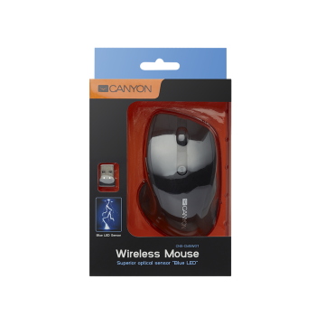 Canyon Wireless mouse with blue LED Sensor MW-01