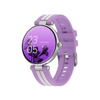 Canyon SEMIFREDDO SW-61 Smart Watch - Purple/Silver