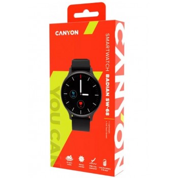 Canyon 'Badian' SW-68 Smart Watch - Black