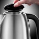 Russell Hobbs 23910 Adventure Brushed Stainless Steel Electric Kettle, Open Handle, 3000 W, 1.7 Litre [Energy Class A]