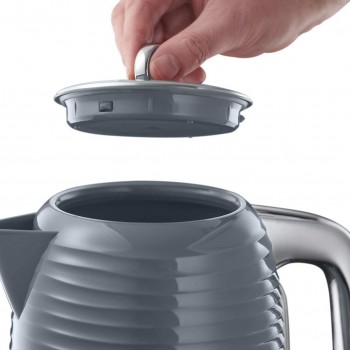 Russell Hobbs Inspire Electric Kettle, 1.7L - Grey