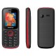 Aligator D210 Dual Sim - Black/Red