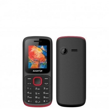 Aligator D210 Dual Sim - Black/Red