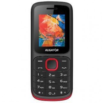 Aligator D210 Dual Sim - Black/Red