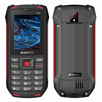 Aligator R40 eXtremo - Black/Red