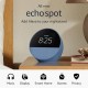 Amazon Echo Spot Smart alarm clock with vibrant sound + Alexa (2024) - Blue