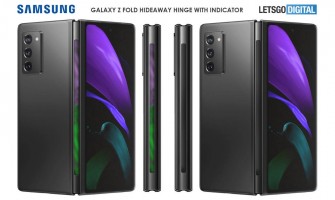 Galaxy Z Fold 3 hinge could have a light indicator