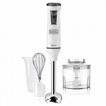 Black+Decker Hand Blender, Whisk and Chopper