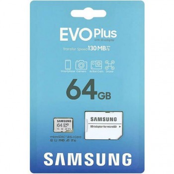 Samsung EVO Plus MB-MC64KA 64GB - Micro SD
