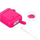 Celly Airpods 1st/2nd Generation Protective Case + Sport Hooks - Pink