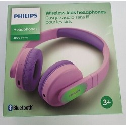 Philips kids wireless on-ear headphones 4000 Series - Pink