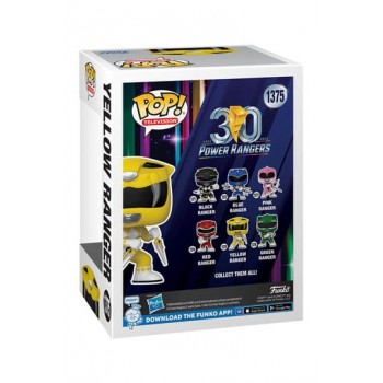 Power Rangers 30th POP! TV Vinyl Figure Yellow Ranger 9 cm