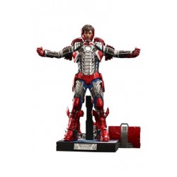Iron Man 2 Movie Masterpiece Action Figure 1/6 Tony Stark (Mark V Suit Up Version) Deluxe 31 cm