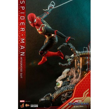 Spider-Man: No Way Home Movie Masterpiece Action Figure 1/6 Spider-Man (Integrated Suit) 29 cm