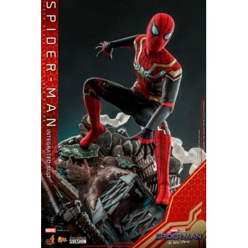 Spider-Man: No Way Home Movie Masterpiece Action Figure 1/6 Spider-Man (Integrated Suit) 29 cm