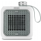 DeLonghi Capsule Desk Fan Heater - Grey/White