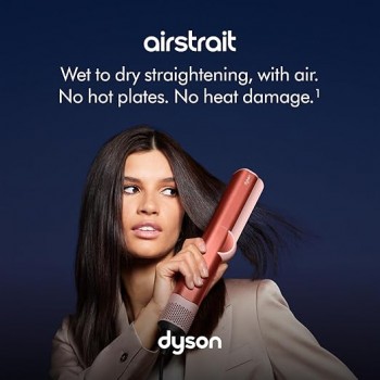 Dyson Airstrait HT01 Gift Edition - Strawberry Bronze/Rose