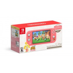 Nintendo Switch Lite (Coral) + Animal Crossing New Horizons