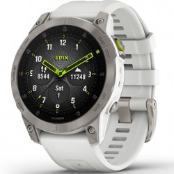Garmin Epix Gen 2 Premium Active Smartwatch - Silver