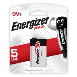 Energizer Max 9V Battries - 1 Pack