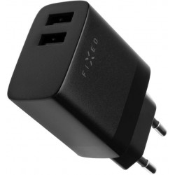 FIXED charger 2xUSB 17W (FIXC17N-2U-BK) - Black