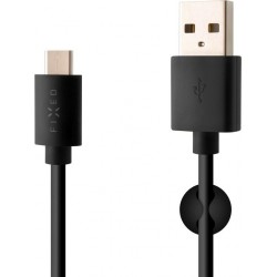 Fixed cable USB-A - USB-C 1 m (FIXD-UC-BK) - Black