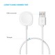 FIXED USB-A charging cable for Apple Watch, white