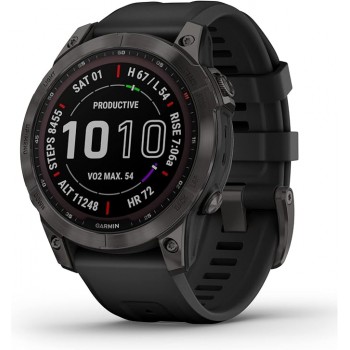 Garmin Fenix 7 Sapphire Solar - Black