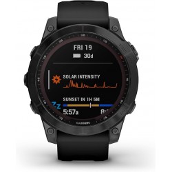 Garmin Fenix 7 Sapphire Solar - Black