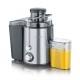 Severin Multi-Purpose Electric Juicer with 400 W of Power SEV3566, Brushed Stainless Steel-Black