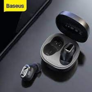 Baseus Earphone Bluetooth Encok WM01 True Wireless - Black