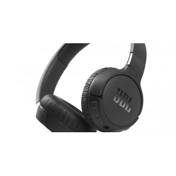 JBL Tune 660NC: Wireless On-Ear Headphones with Active Noise Cancellation - Black